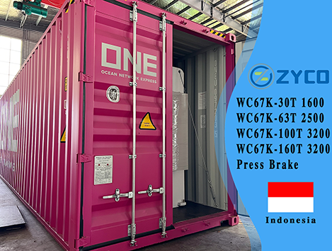 Indonesia-WC67K-30T 1600/63T 2500/100T3200/160T 3200 CNC Pressbremse