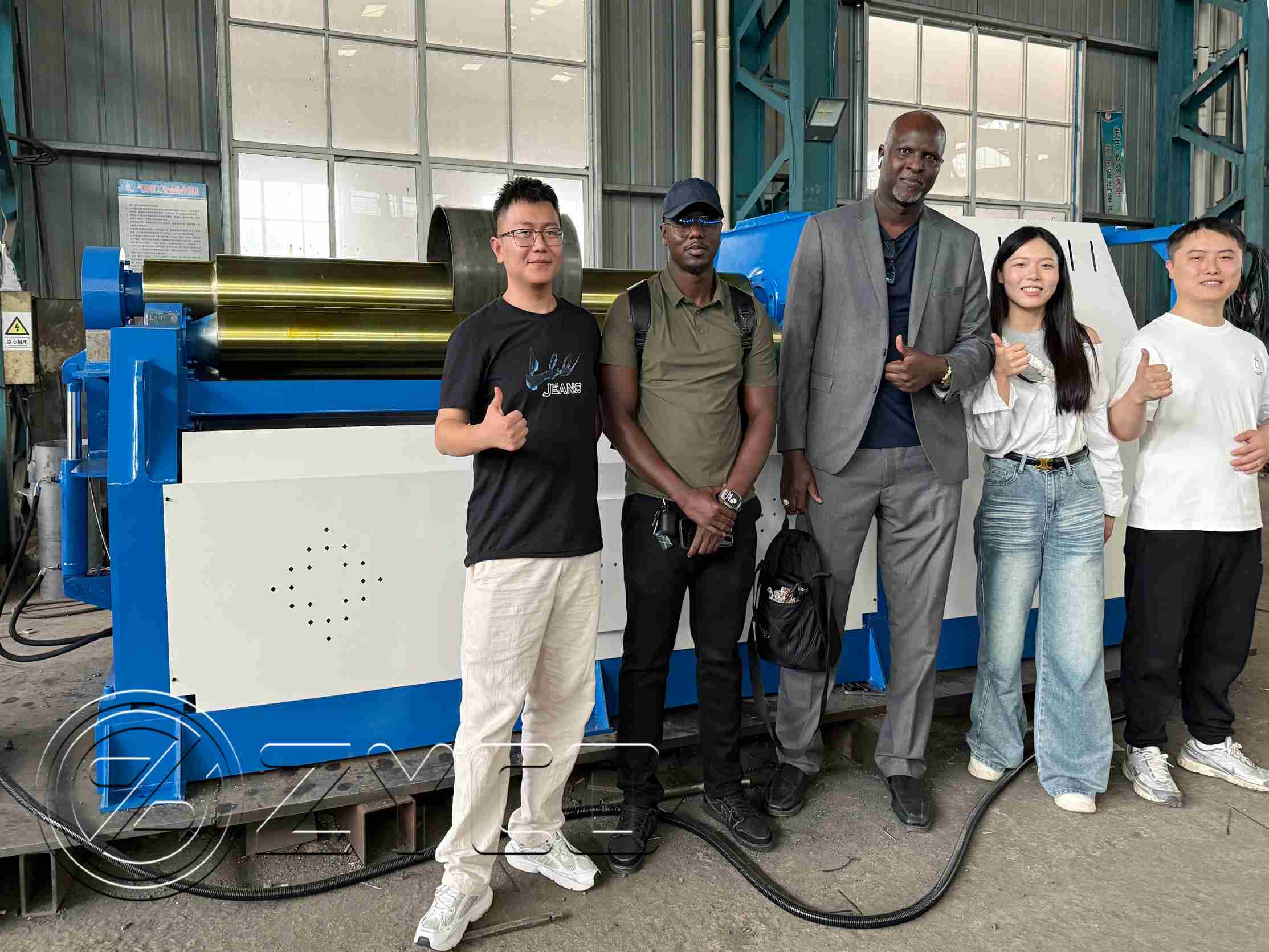 Libysche Kunden besuchten die Fabrik von ZYCO zur Inspektion