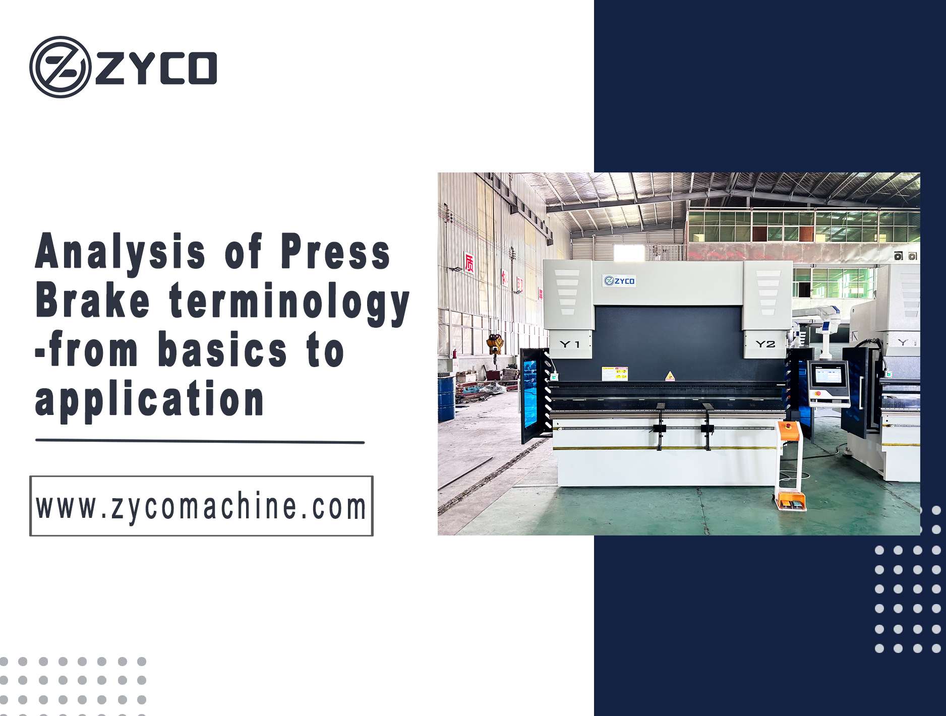 Analysis of bending machine terminology-from basics to application