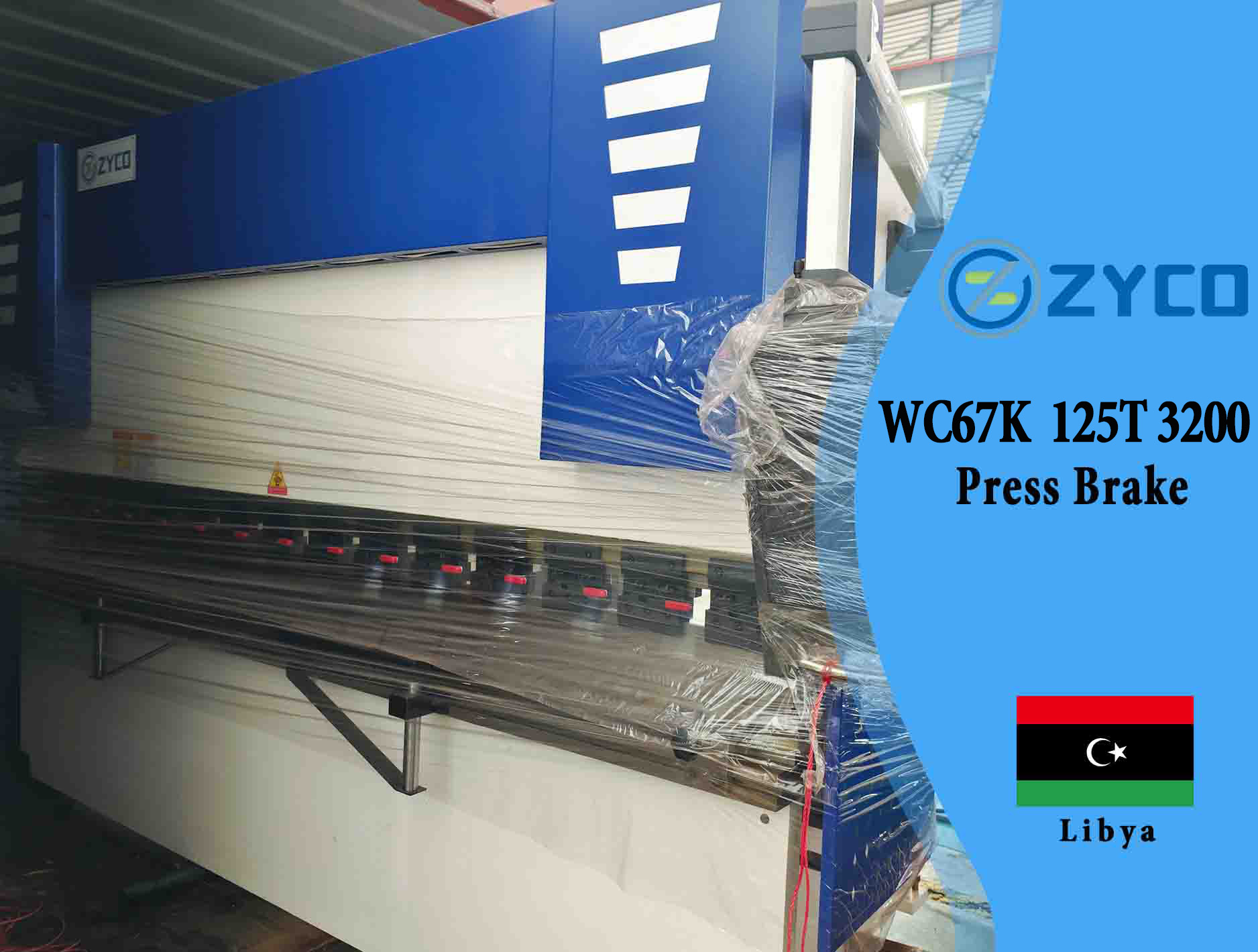Libyen-WC67K 125T 3200 Abkantpresse