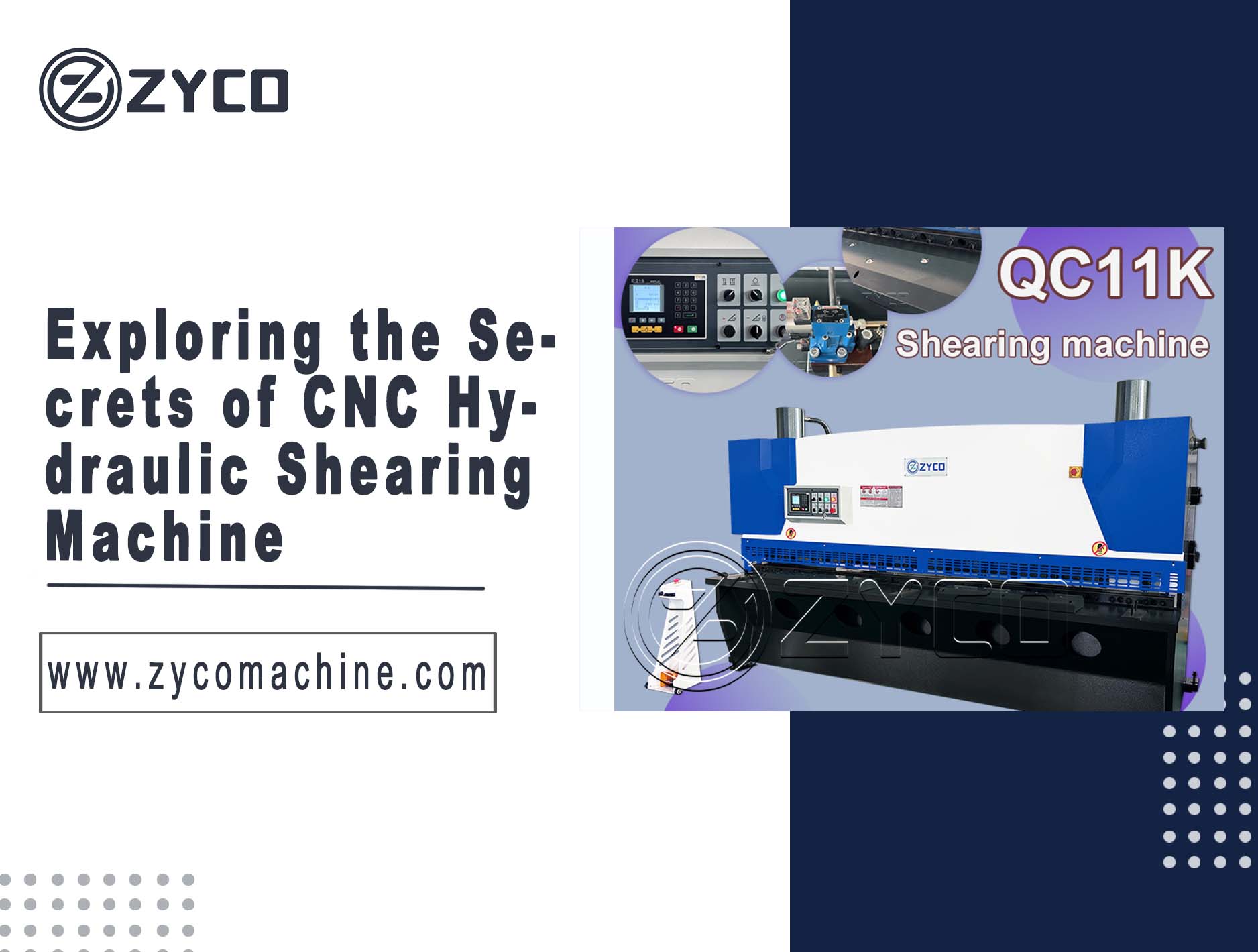 Die Geheimnisse der CNC-hydraulischen Schermaschine entdecken