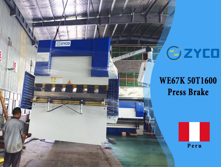 Peru-WE67K 50T 1600 hydraulische Plattenbiegemaschine