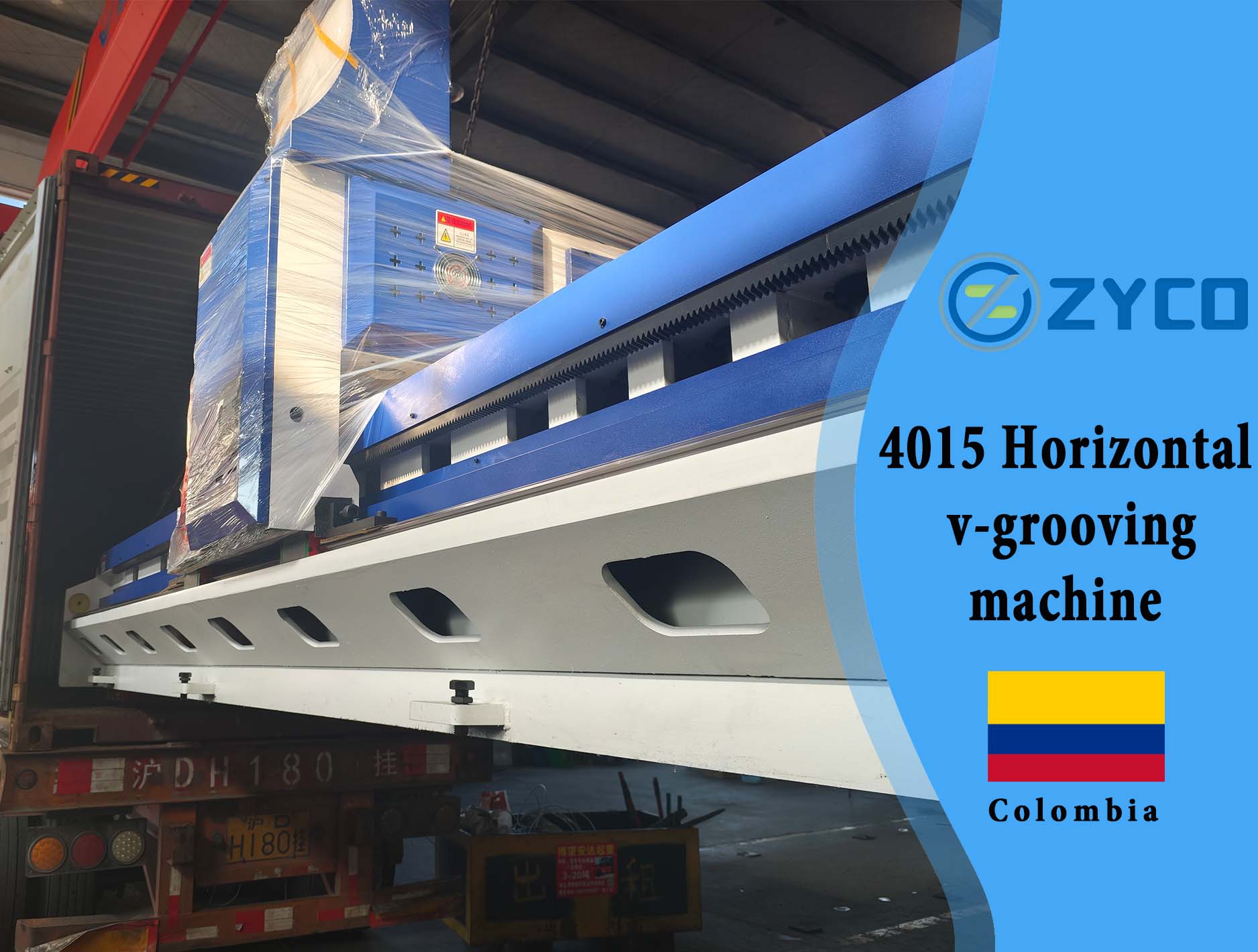 Colombia-4015 Hochgeschwindigkeits-Horizontal-V-Nutmaschine