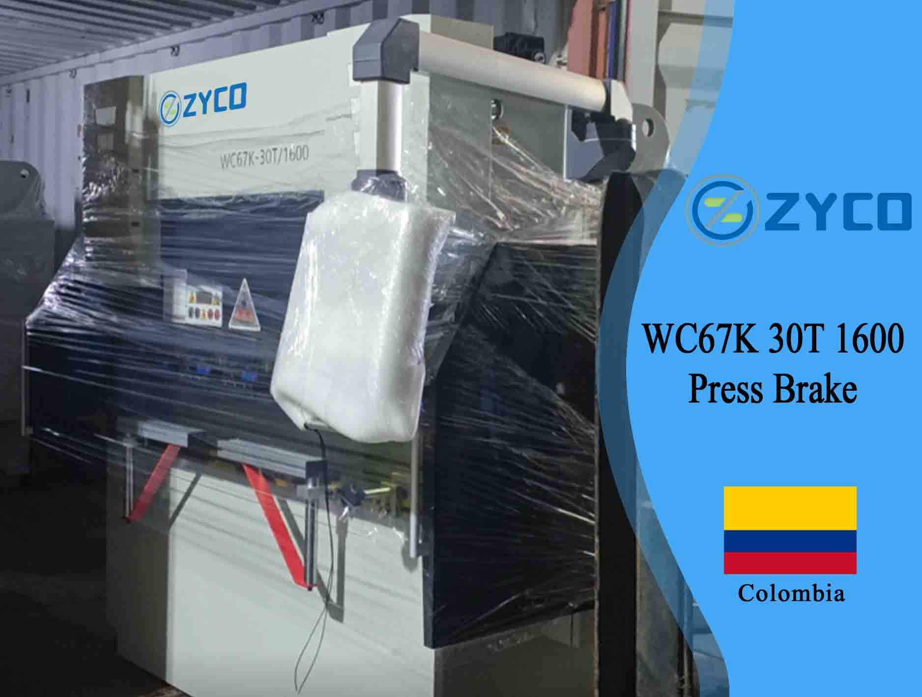 Colombia-WC67K Abkantpresse Blechbiegemaschine