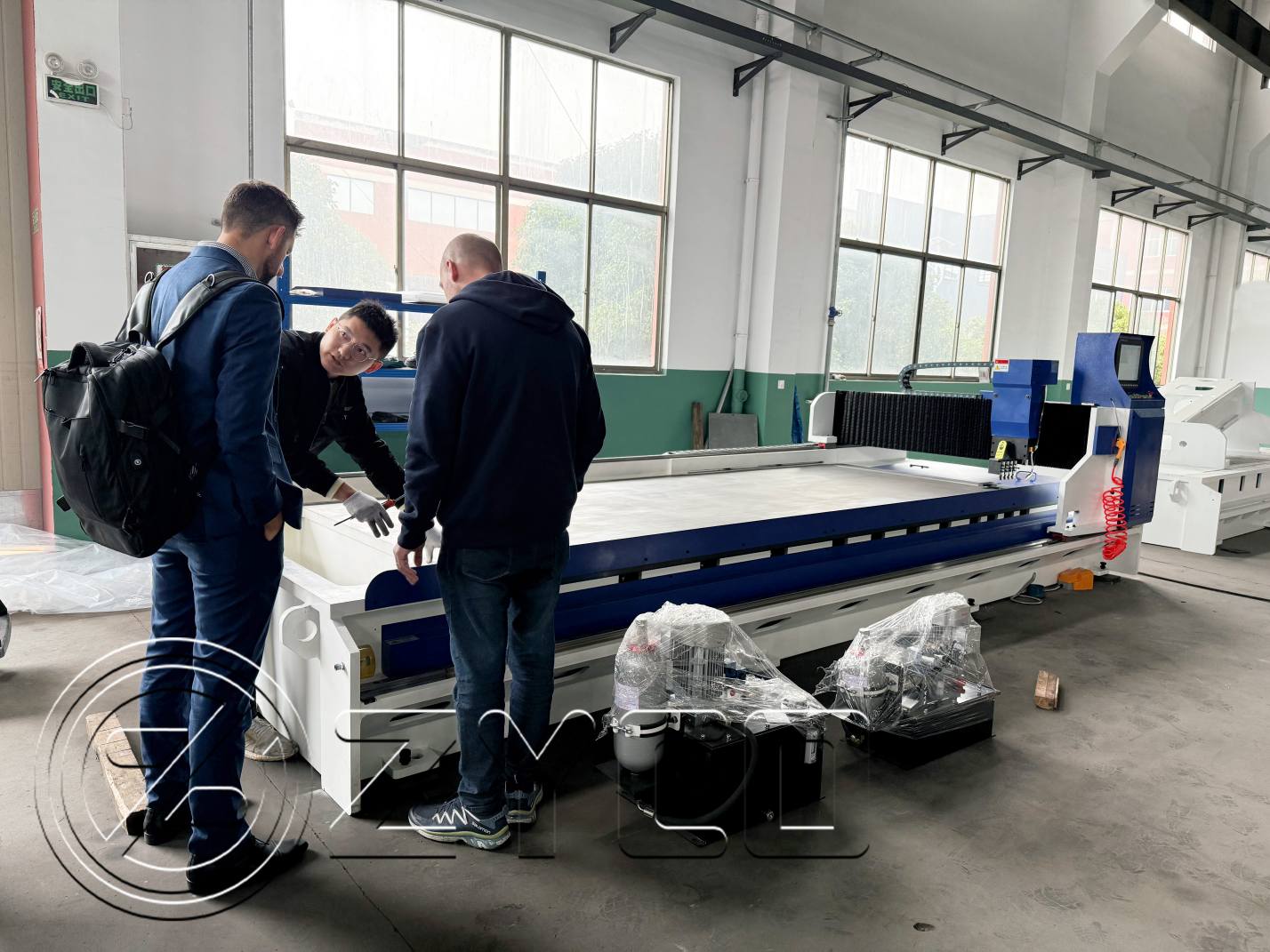 cnc v grooving machine