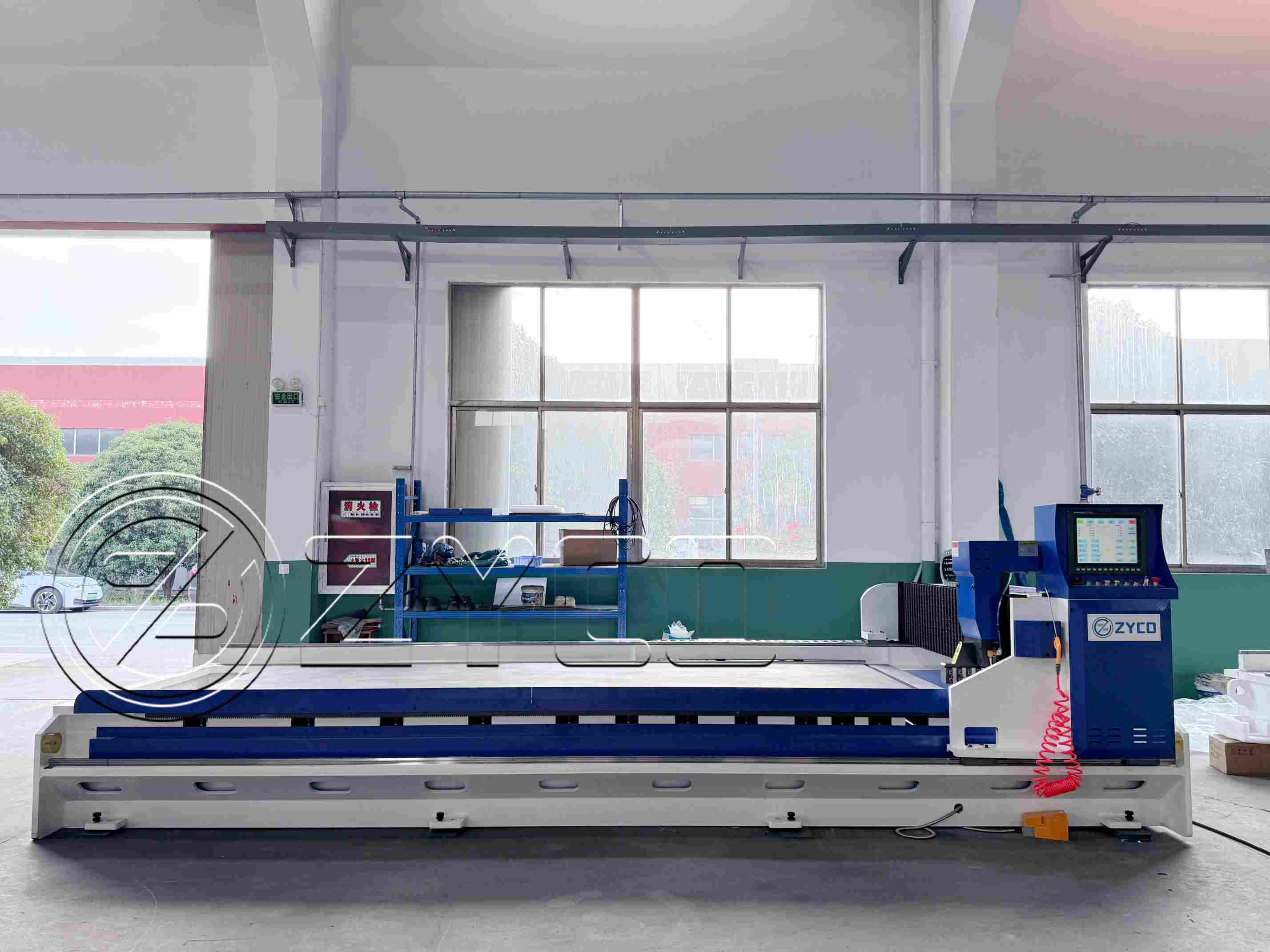 cnc v grooving machine