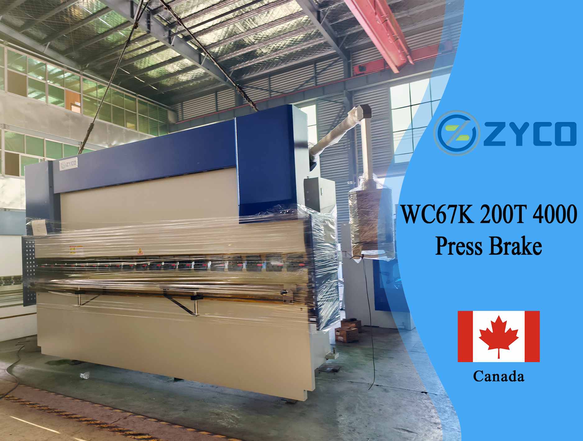 Canada-WC67K hydraulische Abkantpresse