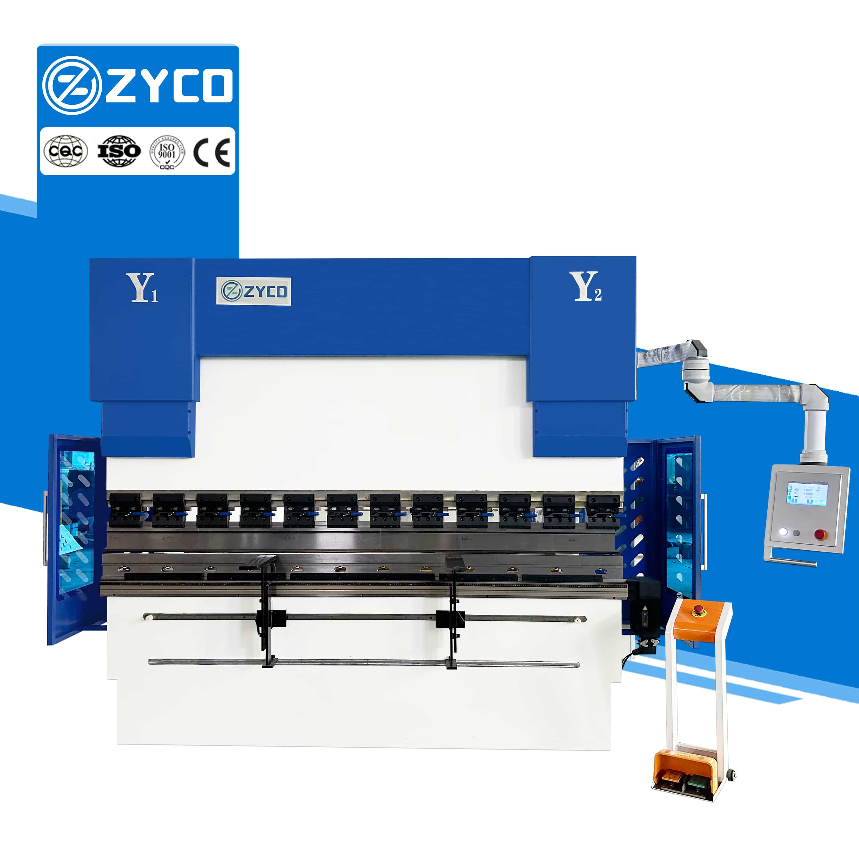 Gute Qualität 100 160tons CT8 CNC Pressbremse für Blechverarbeitungshydraulikplatte