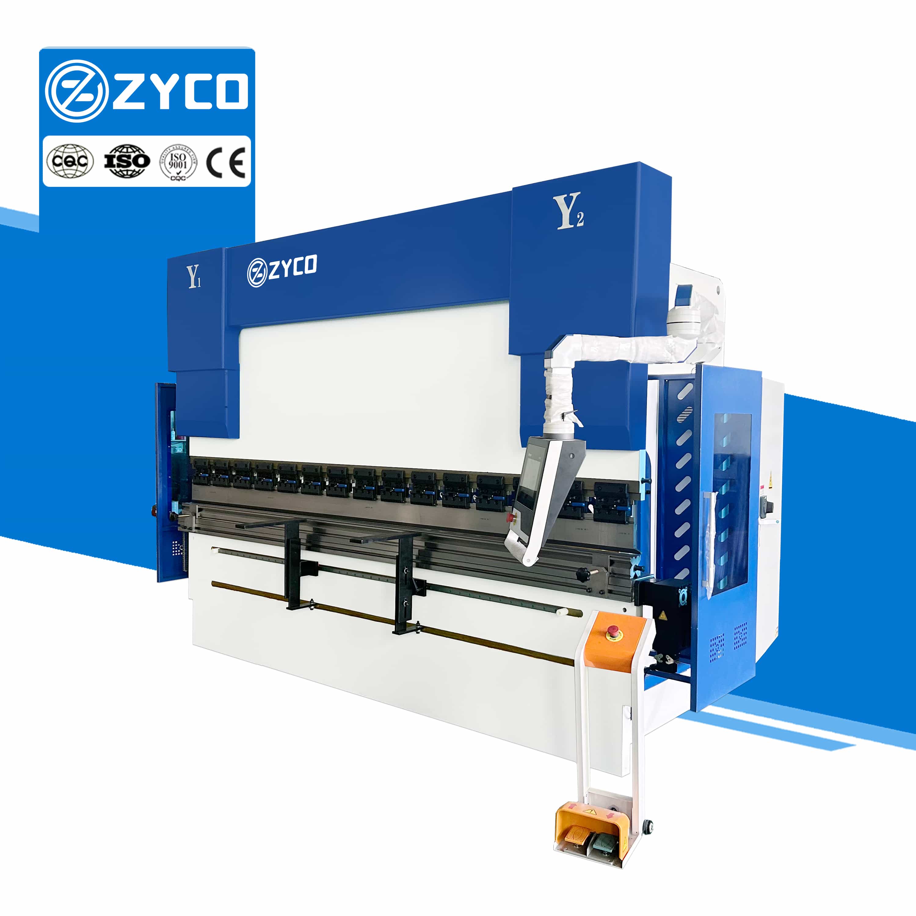 200T 3200mm DA53T CNC-Abkantpresse mit fortschrittlicher elektrohydraulischer Synchronisation