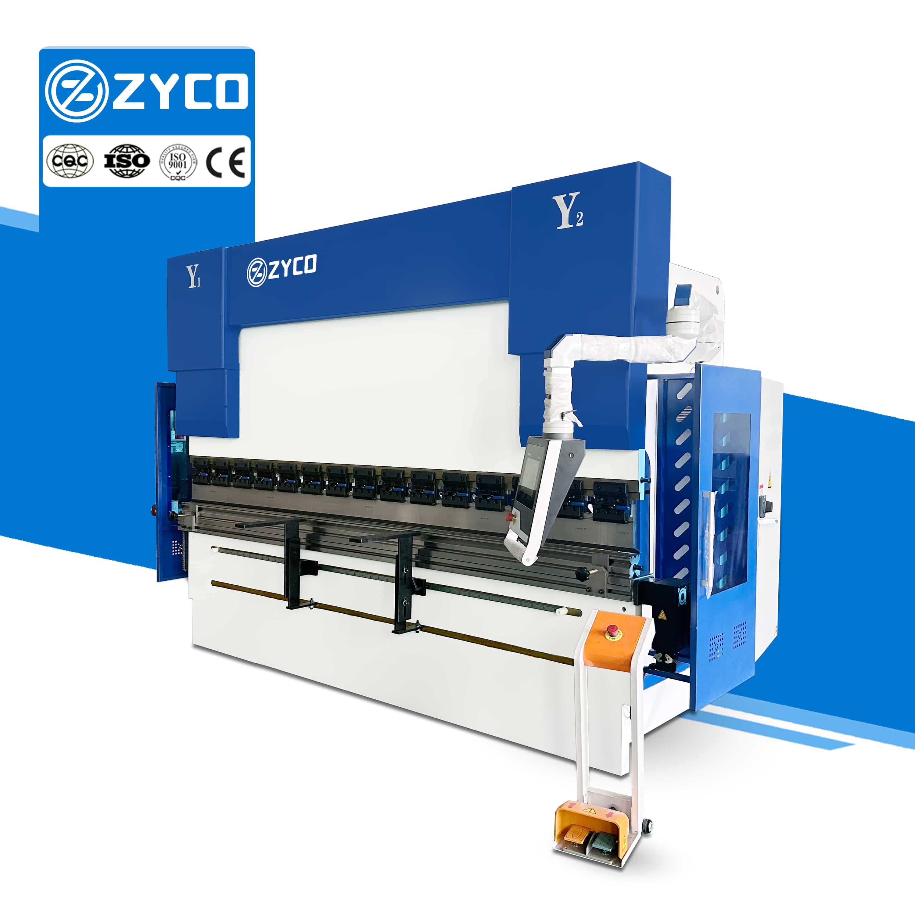 200T 3200mm DA53T CNC-Abkantpresse mit fortschrittlicher elektrohydraulischer Synchronisation