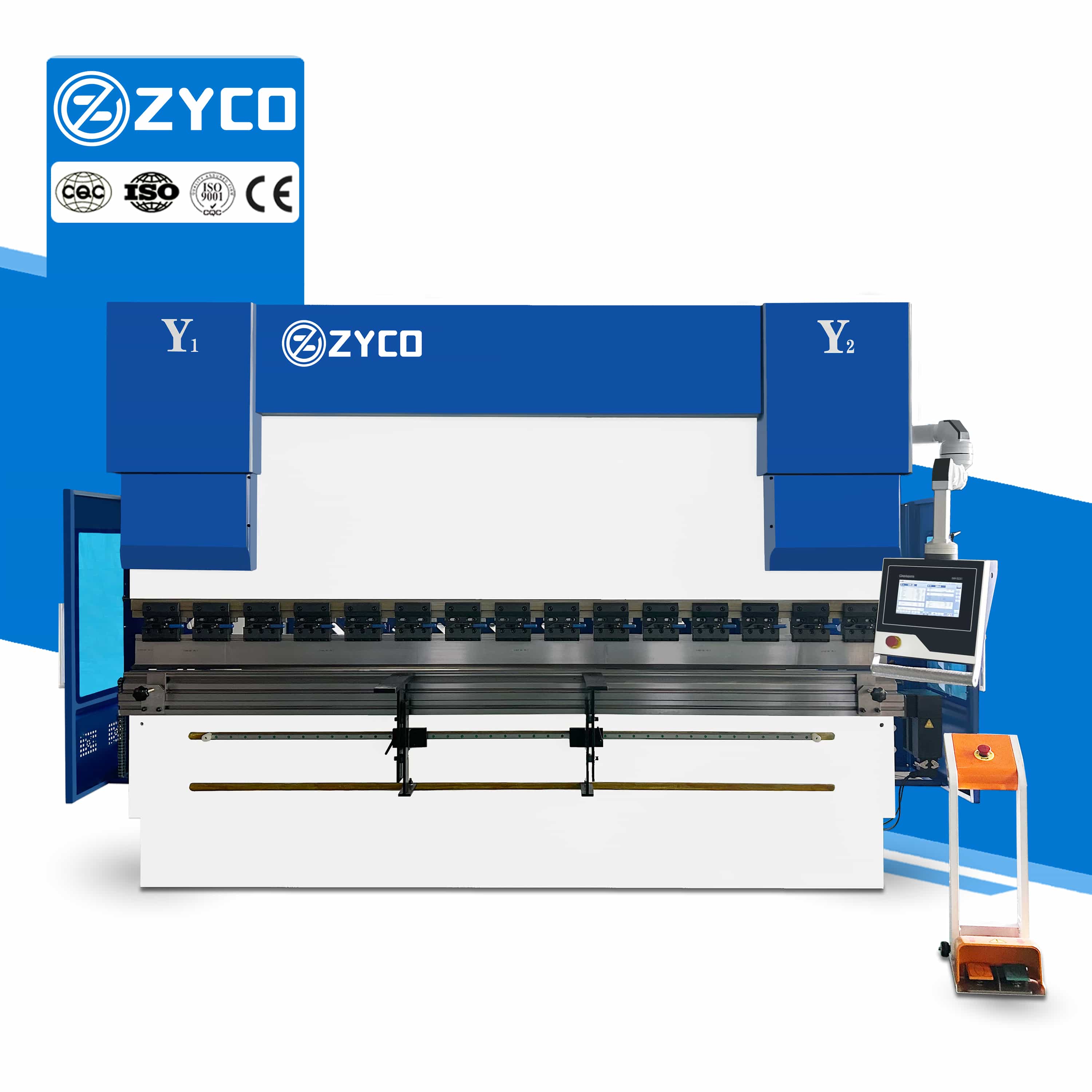 200T 3200mm DA53T CNC-Abkantpresse mit fortschrittlicher elektrohydraulischer Synchronisation