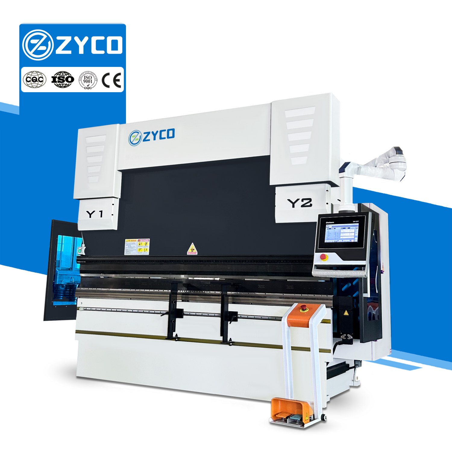 DA53T CNC-Abkantpresse mit WILA-Spannsystem für Präzisionsbiegen